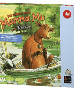 Det nappar med Mamma Mu och Kråkan