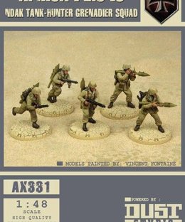 Dust Tactics: NDAK Tank-Hunter Grenadier Squad – "African Lions"