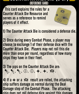 Star Trek: Attack Wing – Counter Attack Die Resource