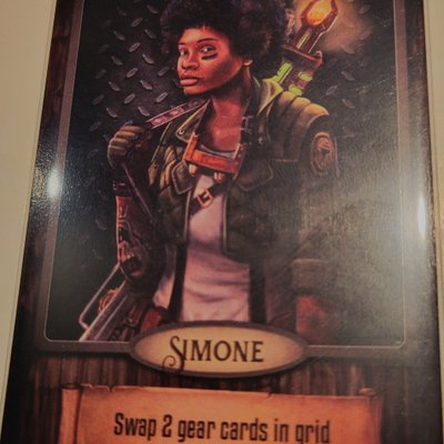 Gearworks: Simone Promo Card