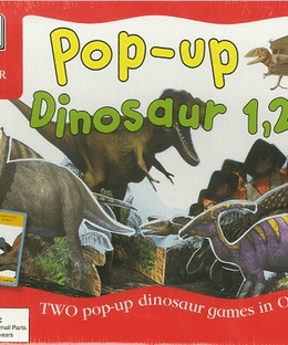 Pop-Up Dinosaur 1,2,3