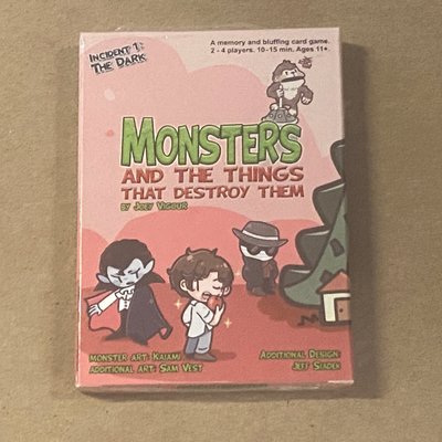Monsters and the Things That Destroy Them: The Dark