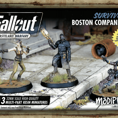 Fallout: Wasteland Warfare – Survivors: Boston Companions