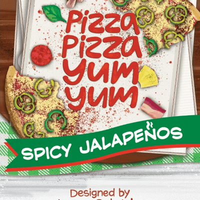 Pizza Pizza Yum Yum: Spicy Jalapeños