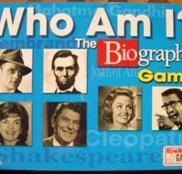 Who Am I? The Biography Game