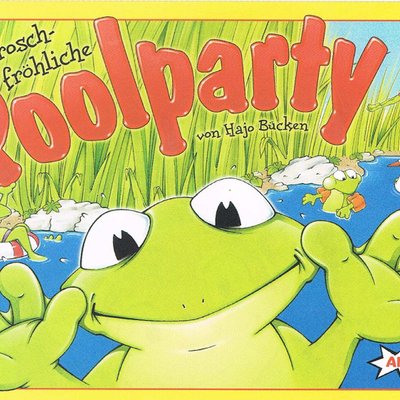 Die frosch-fröhliche Poolparty