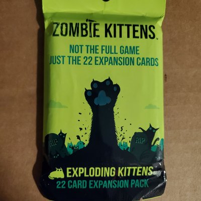 Zombie Kittens: Not the Full Game. Just the 22 Expansion Cards