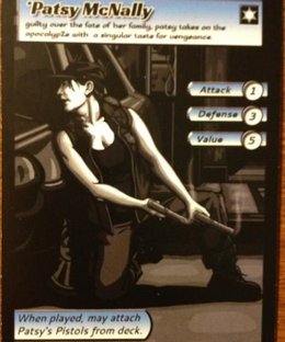 ApocalypZe Card Game: Patsy McNally Promo