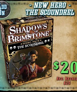 Shadows of Brimstone: Scoundrel Hero Pack