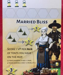 Dice Settlers: Married Bliss Promo Card