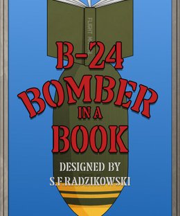 B-24 Bomber In A Book