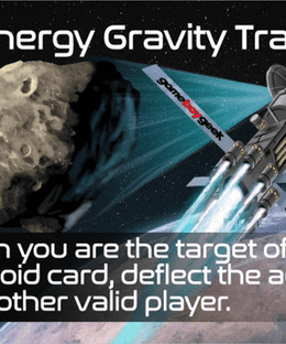 Moons: Hi Energy Gravity Tractor