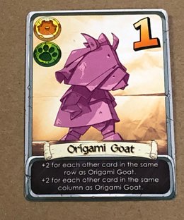 Battlegoats: Origami Goat Promo Card