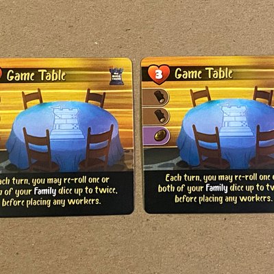 Creature Comforts: Game Table Promo Cards