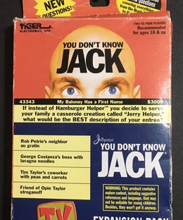 You Don't Know Jack: TV Expansion Pack