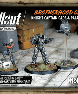 Fallout: Wasteland Warfare – Brotherhood of Steel: Knight-Captain Cade and Paladin Danse