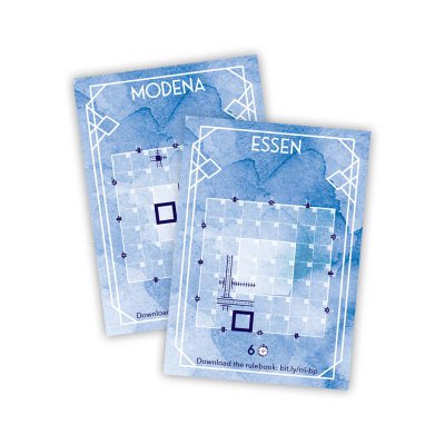 Railroad Ink: Essen 2022 Blueprint Promo Card