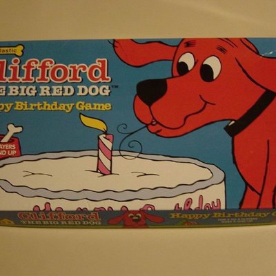Clifford the Big Red Dog Happy Birthday Game