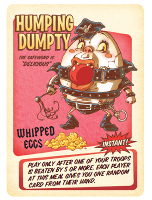 Food Fight Promo Cards