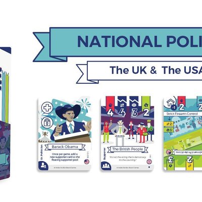 Statecraft: The Political Card Game – National Politics Expansion (UK & USA)