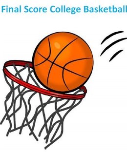 Final Score College Basketball Game