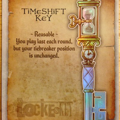 Locke & Key: Timeshift Key Foil Promo Card