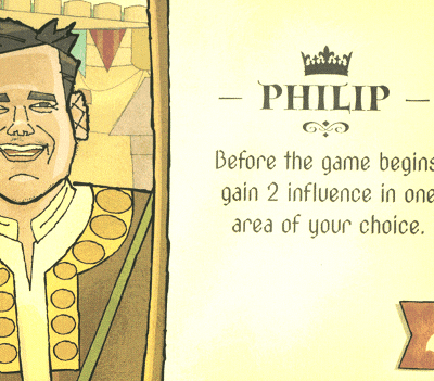 Crown of Aragón: Philip Leader Promo Card