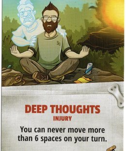 Fireball Island: The Curse of Vul-Kar – Deep Thoughts Promo Card