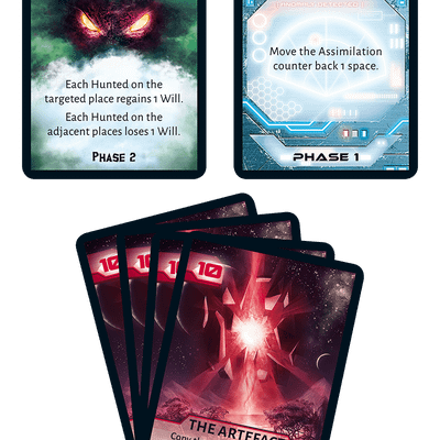 Not Alone: The Red Artefact Promo Cards