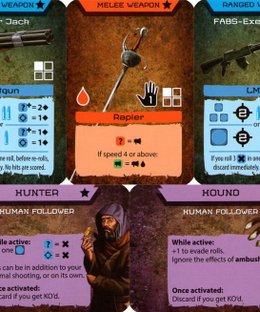 Posthuman: BGG Promo Cards