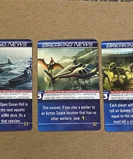 DinoGenics: Breaking News Promo Cards