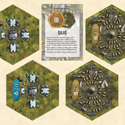 Clockwork Wars: Gulag & Dynamo Bonus Tiles