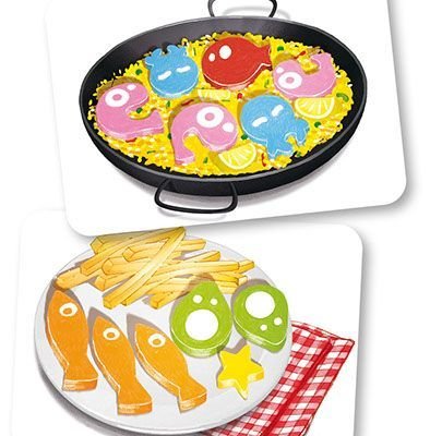 Sushi Dice: Paella & French Fries