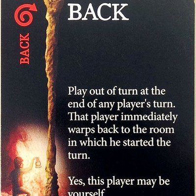 Colossal Cave: The Board Game – Back Promo