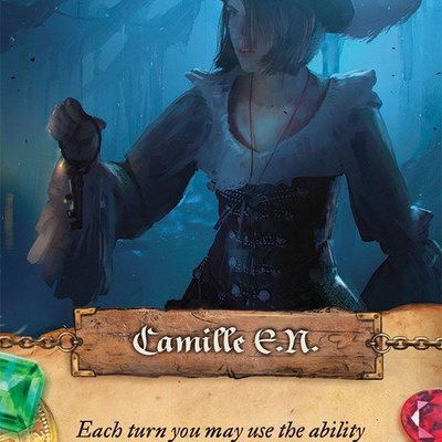 Dead Men Tell No Tales: Camille E.N. Promo Card