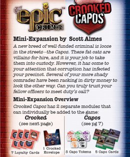 Tiny Epic Crimes: Crooked Capos Mini Expansion