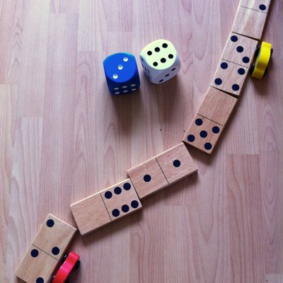 Dice and Dominoes Racing