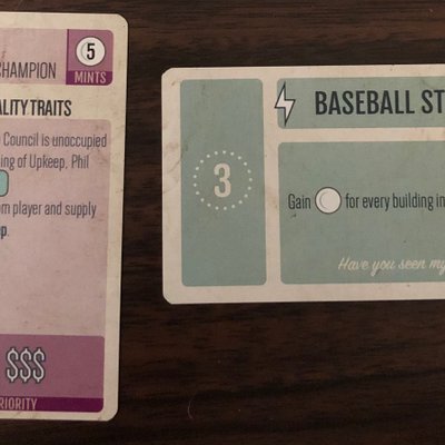 Mint Works: Phil / Baseball Stadium promo card