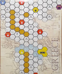 Age of Steam Expansion: Greece and Cyclades