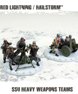 Dust Tactics: SSU Heavy Weapons Team – "Red Lightning / Hailstorm"