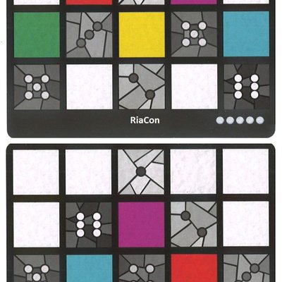 RiaCon Window Pattern Card (fan expansion for Sagrada)