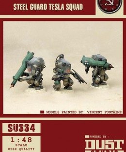 Dust Tactics: Steel Guard Tesla Squad – "Steel Lightning"