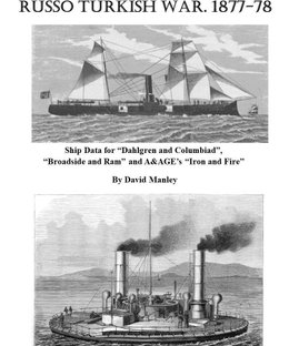 Warships of the Russo Turkish War