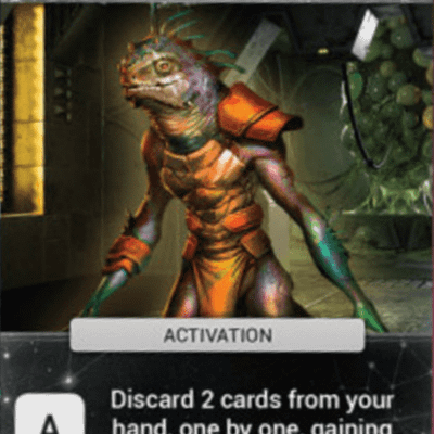 Master of Orion: The Board Game – Stego Advisor Promo Card
