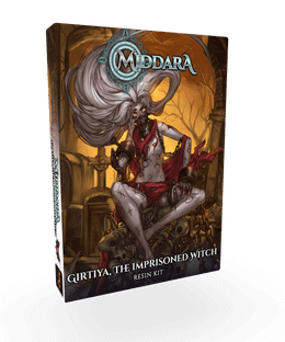 Middara: Girtiya, The Imprisoned Witch Resin Kit