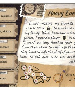 Paranormal Detectives: Heavy Euros Promo Card