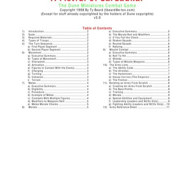 A Fistful of Sardaukar