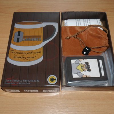 Hammered: The Card-Based Fantasy Pub-Crawl Drinking Game!