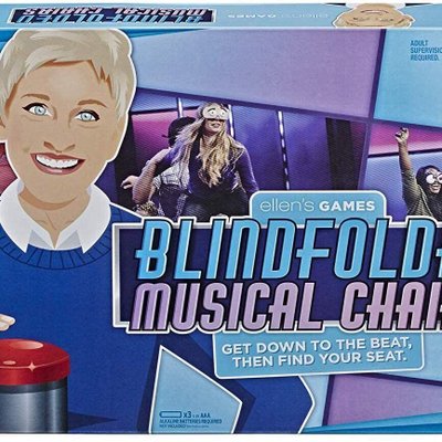 Ellen's Games Blindfolded Musical Chairs Game