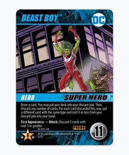 DC Deck-Building Game: Beast Boy Promo Card